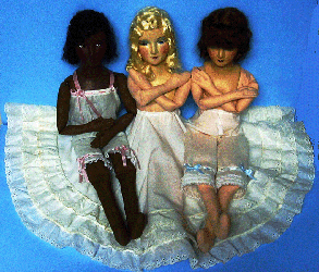 Boudoir dolls in undies