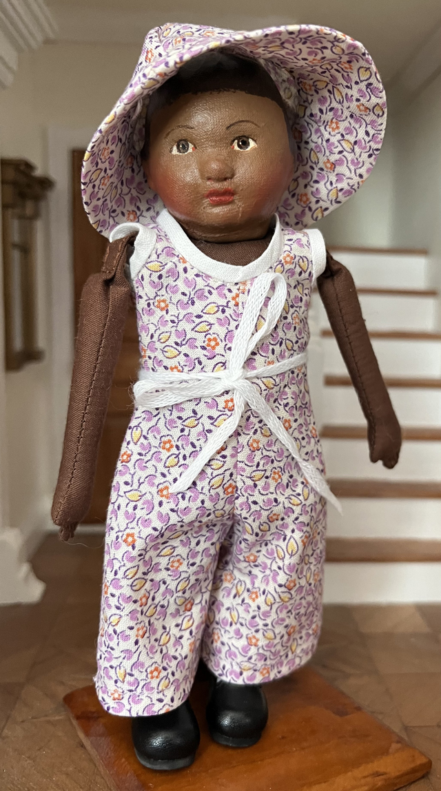 black painted hair kamkins